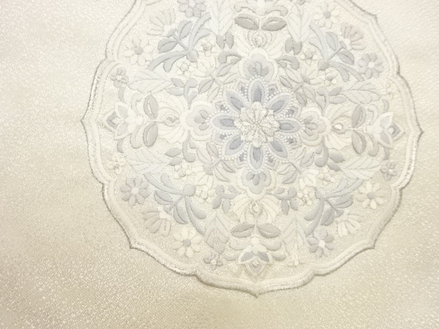  華文模様刺繍名古屋帯